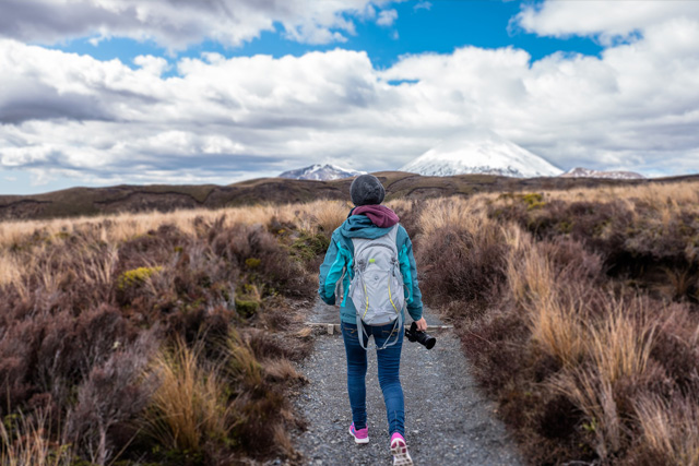 Hiking for calmness